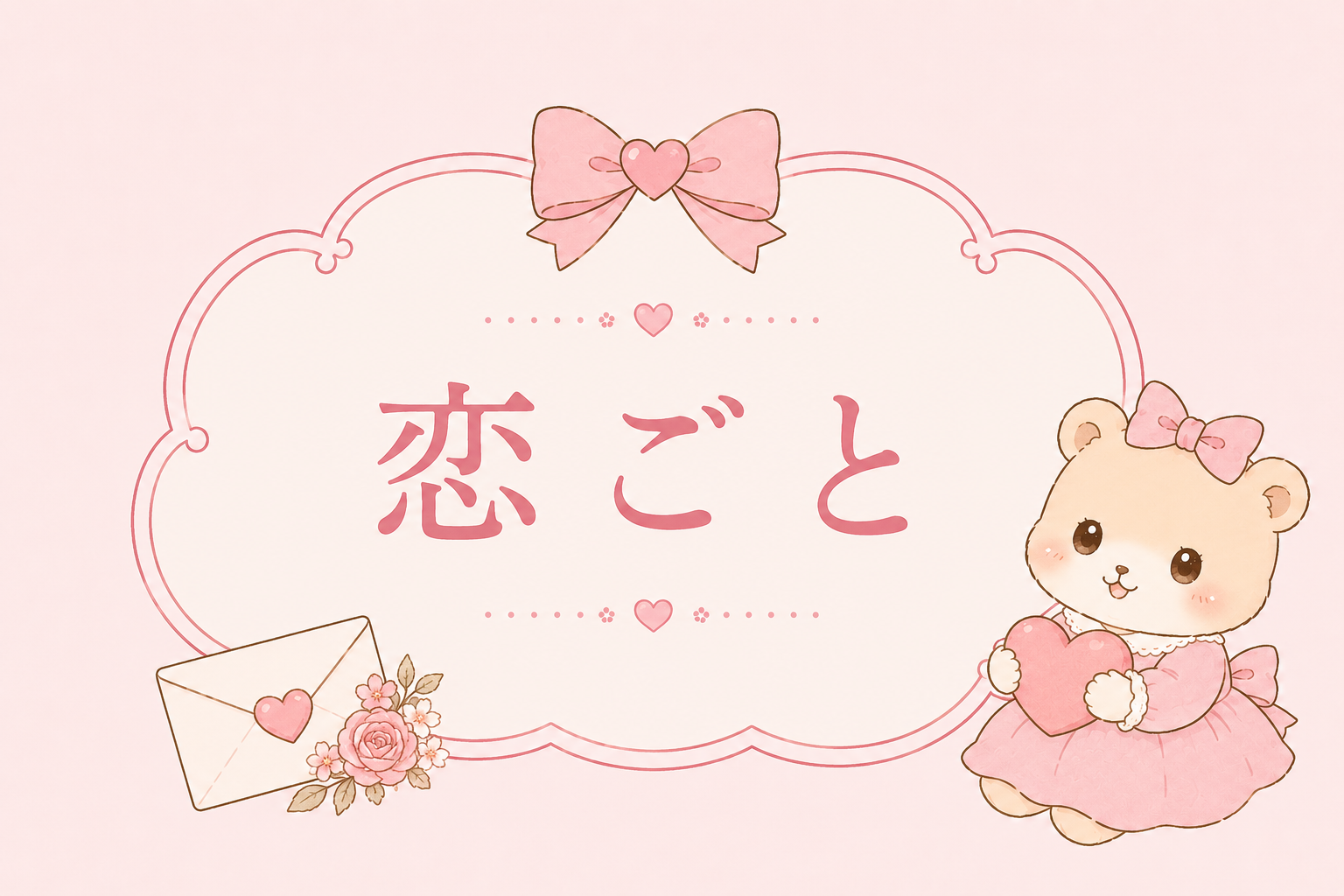 恋ごと 恋のお悩み